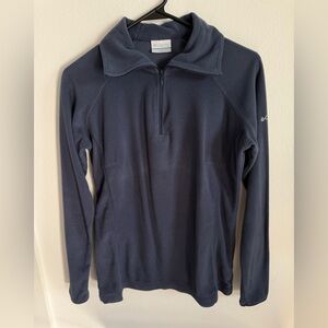 Columbia 3/4 zip sweater small